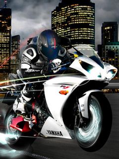Motocykl Yamaha R1 - wallpaper preview