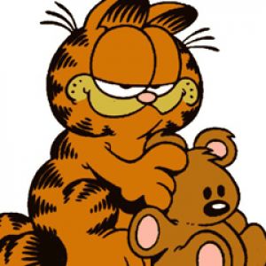 Garfield s medvídkem