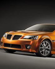Oranžové Auto Pontiac G8 GT