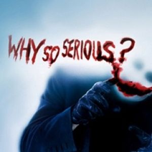 Proč tak vážně? Joker Tapeta