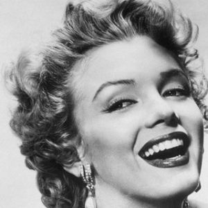 Usmívající se Marilyn Monroe