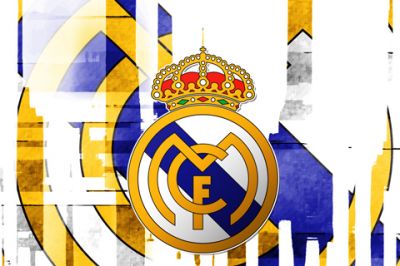 Pozadí loga Real Madrid - wallpaper preview