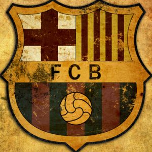 Vintage logo FC Barcelona