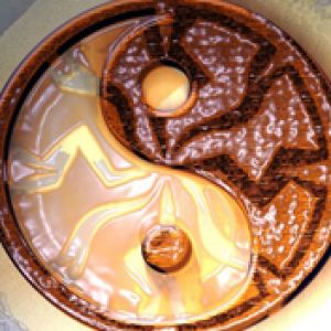Design symbolu Yin Yang