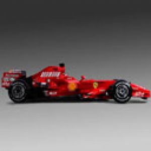 Ferrari F1 závodní auto