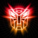 Neonové logo Transformers