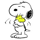 Snoopy a Woodstock přátelství - wallpaper preview