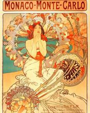Monako Monte Carlo Art Nouveau
