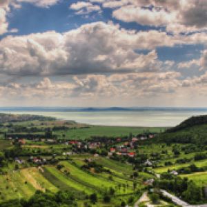 Malebný Pohled na Jezero