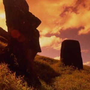 Sochy Moai na Velikonočním ostrově