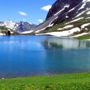 Pokojné Horské Jezero