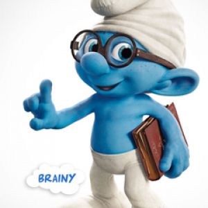 Postava Brainy Smurfa