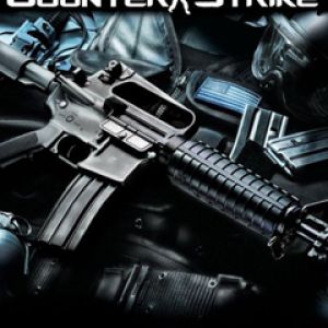 Pozadí s pistolí Counter Strike