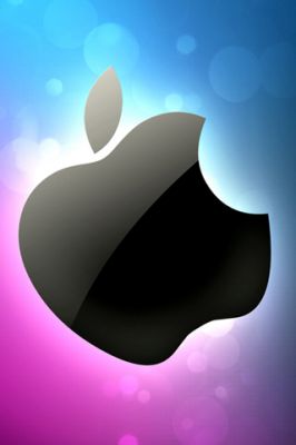 Tapeta s logem Apple