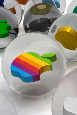 Barevné Apple Logo