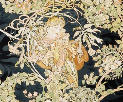 Flora v Art Nouveau Stylu