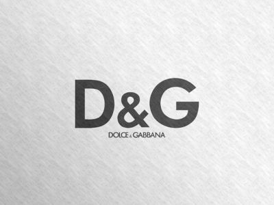 Pozadí s logem Dolce & Gabbana