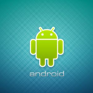 Pozadí s logem Android