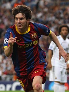 Lionel Messi Oslava Gólu