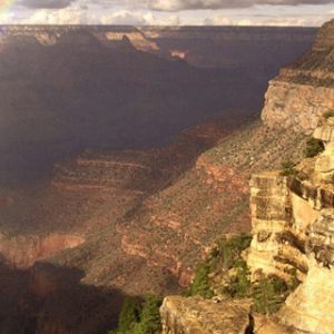 Duhový pohled na Grand Canyon