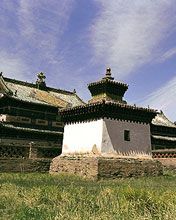 Mongolská chrámová architektura - wallpaper preview