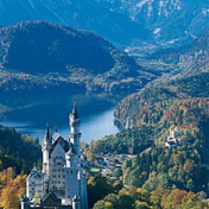 Krajina Neuschwansteinského hradu
