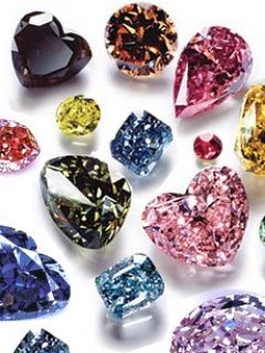 Barevné Drahokamy a Diamanty