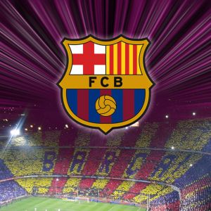 Tapeta s logem FC Barcelona