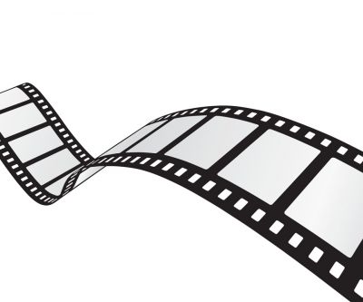 Abstraktní design filmového pásu