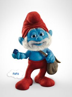 Postava Papa Smurfa