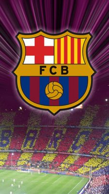 Pozadí loga FC Barcelona
