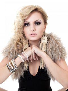 Glamourózní módní portrét