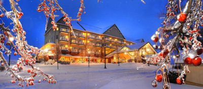 Zimní hotel v pohádce
