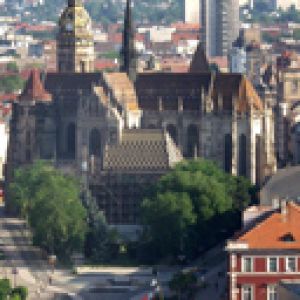 Pohled na Katedrálu sv. Alžběty