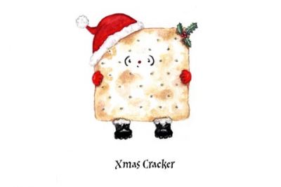 Vánoční cracker postava