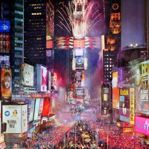 Silvestr na Times Square