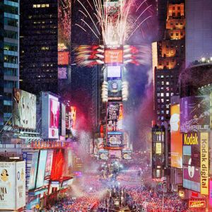 Silvestr na Times Square