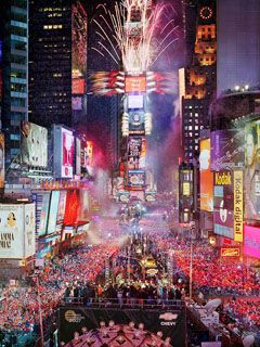 Silvestr na Times Square