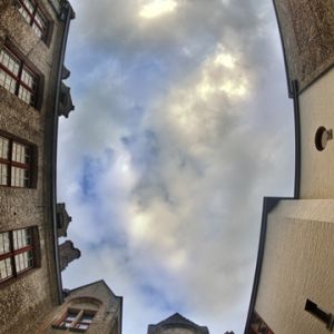 Pohled na historickou architekturu
