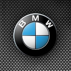 Logo BMW na Texturovaném Pozadí