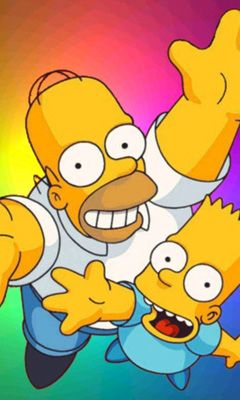 Zábava s Homerem a Bartem Simpsonem