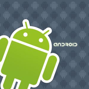 Pozadí s logem Android