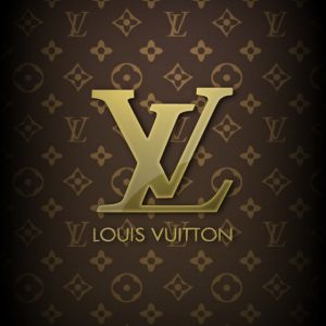 Tapeta s logem Louis Vuitton