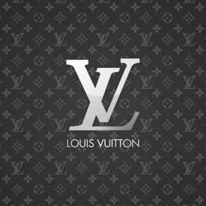 Pozadí s motivem Louis Vuitton