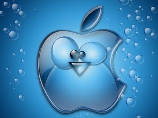 Roztomilý design loga Apple