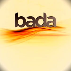 Abstraktní design loga Bada