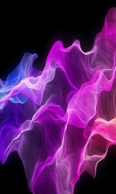 Barevné Abstraktní Vlny - wallpaper preview