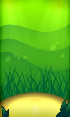 Zelené Abstraktní Vlny - wallpaper preview