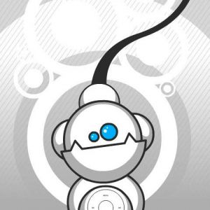 Roztomilý robotický design