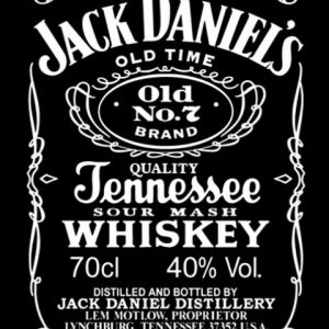 Etiketa Jack Daniel's Whiskey